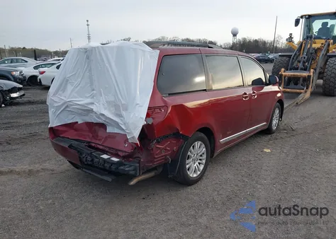 2013 Toyota Sienna Xle from USA, damaged, VIN 5TDYK3DC1DS390841